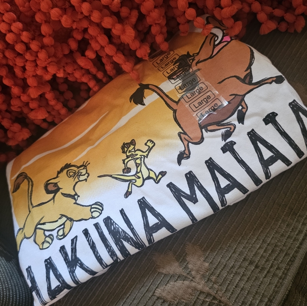 Lion King Short Sleeved White TEE